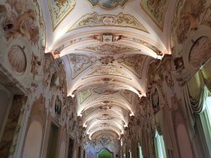 Galleria degli stucchi di Palazzo Pianetti - soffitto