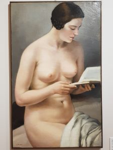 Francesco Trombadori. Fanciulla nuda (Fanciulla che legge), 1929 c.