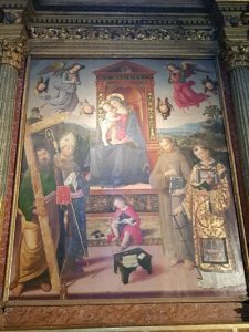 Pinturicchio, Madonna col Bambino, Spello