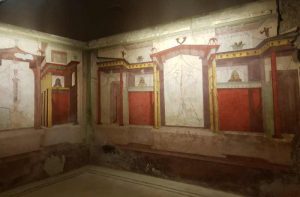 Casa di Augusto, la stanza delle Maschere