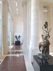 Sala delle sculture a piano terra, Museo Merulana