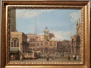 Canaletto, La Torre dell'Orologio in piazza San Marco, Venezia